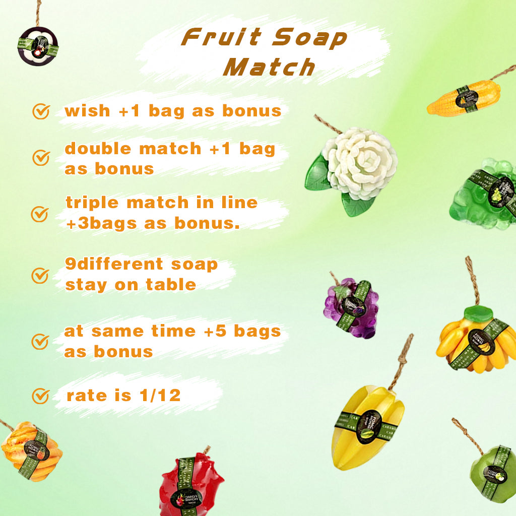 Soap Blind Bag Thailand Saboo Handmade Fruit Essential Oil Soap