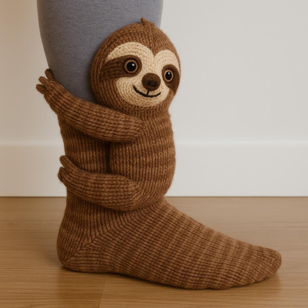 🎁 Last Day 50% OFF – Cosy 3D Knit Animal Socks, Cute & Comfy for You or a Lovely Gift 💝