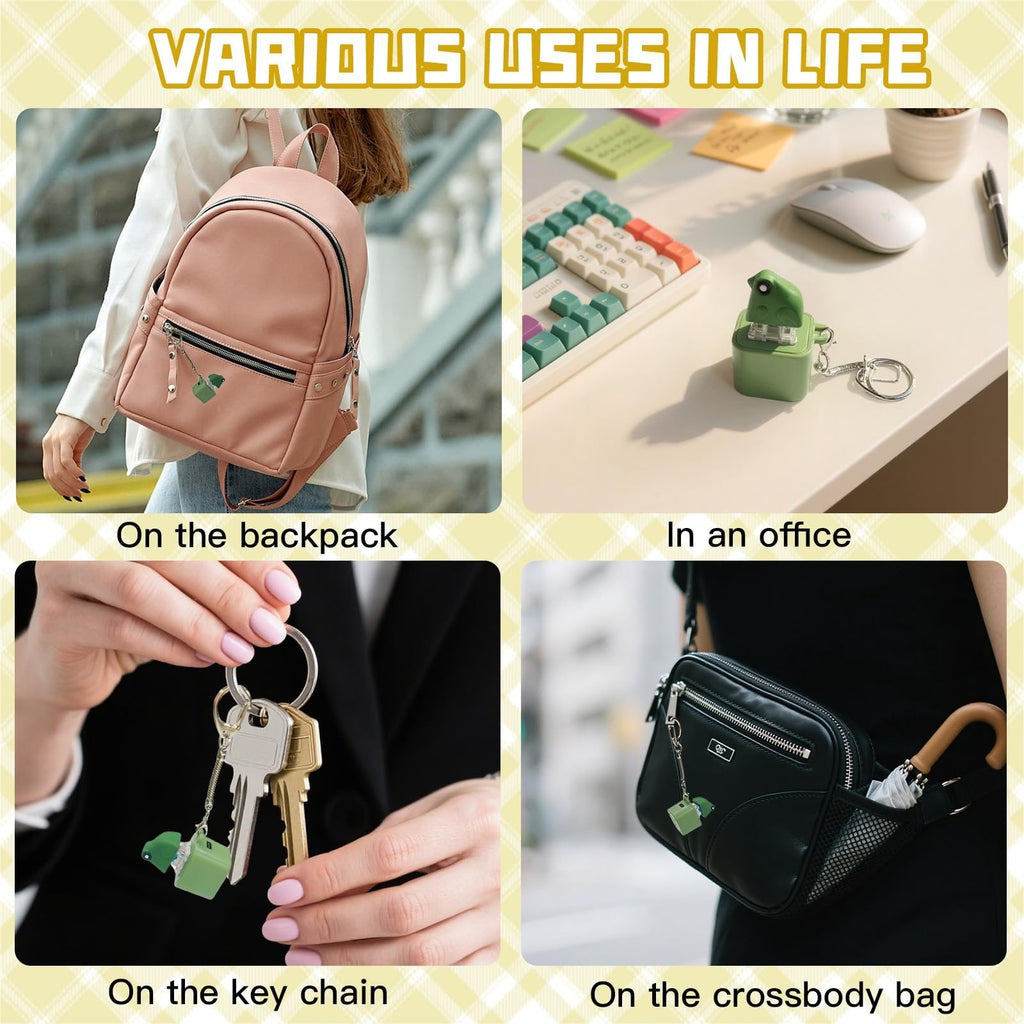 Frog Croaking Fidget Toy - Rechargeable Frog Croaking Keychain, Frog Croaking Stress Reliever with Colorful Lights, Fun & Portable Anxiety Relief Toy