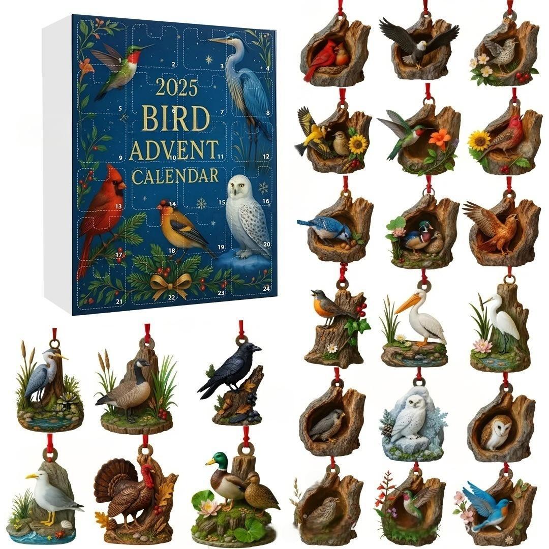 🔥Limited Edition, Only 100 Sets Left! - Treehole Bird Advent Calendar 2025