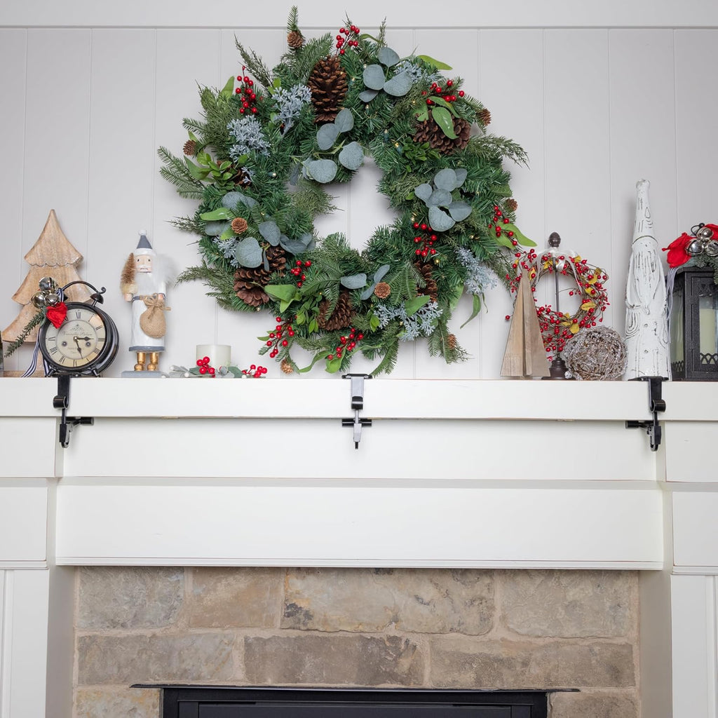 ✨Fireplace Stocking and Garland Hanger