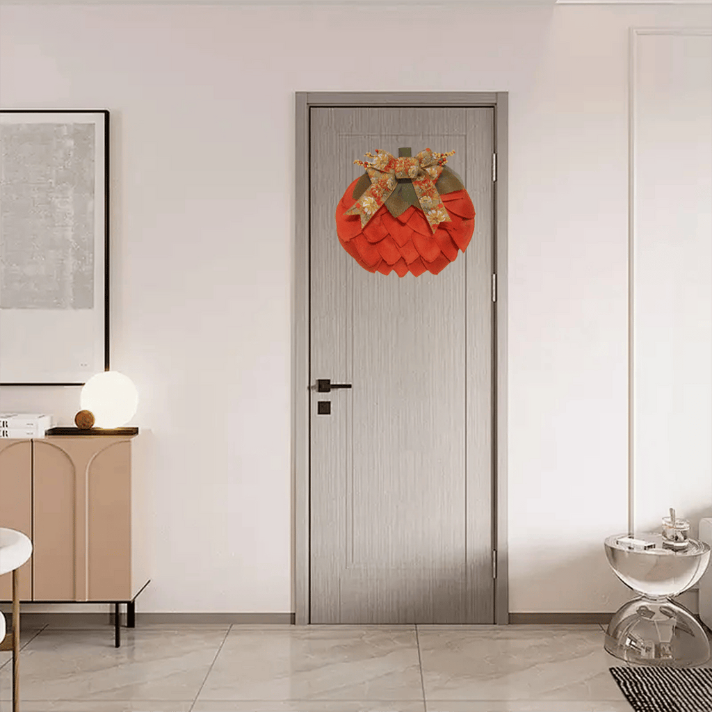 🔥 🍁Handmade Fall Pumpkin Wreath🎃