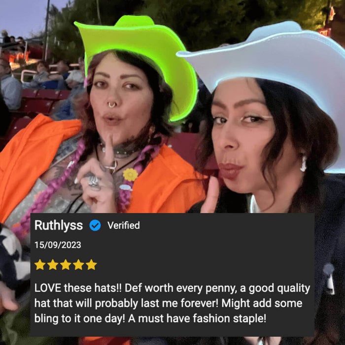 🎄Christmas promotion💥 Bright Cowboys Hat