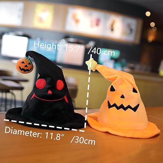 Halloween Electric Glowing Pumpkin Hat
