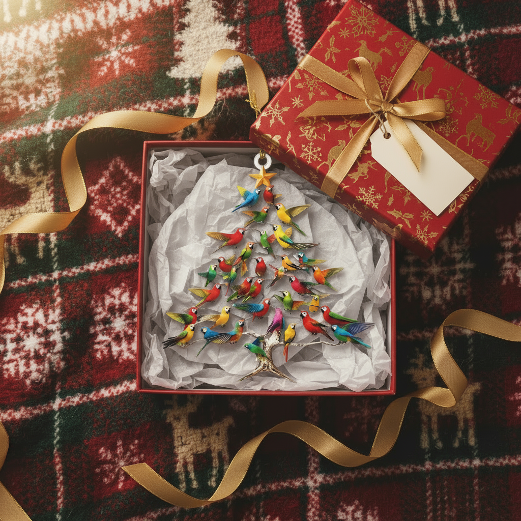 ✨🐦 Hummingbird Holiday Ornament – Nature’s Beauty in Your Home 🎄ROSOPLTM