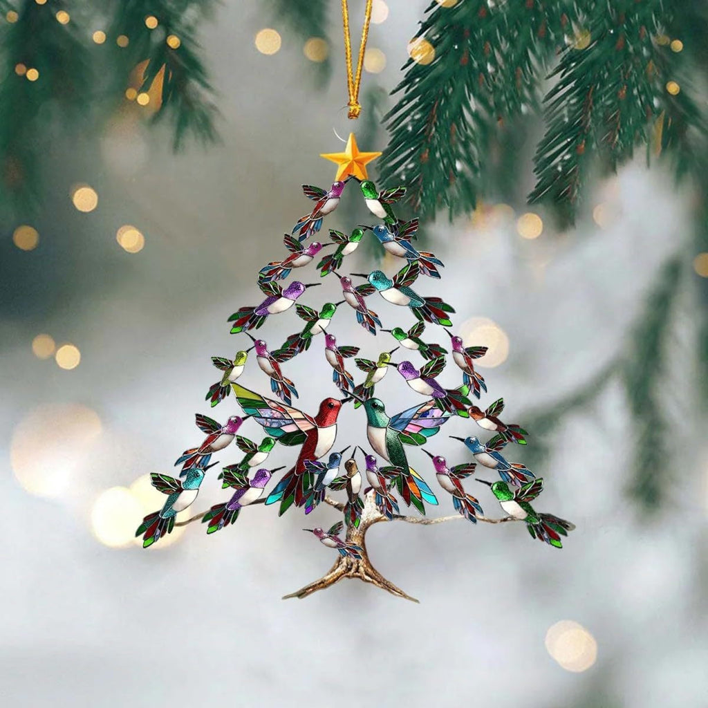 ✨🐦 Hummingbird Holiday Ornament – Nature’s Beauty in Your Home 🎄ROSOPLTM